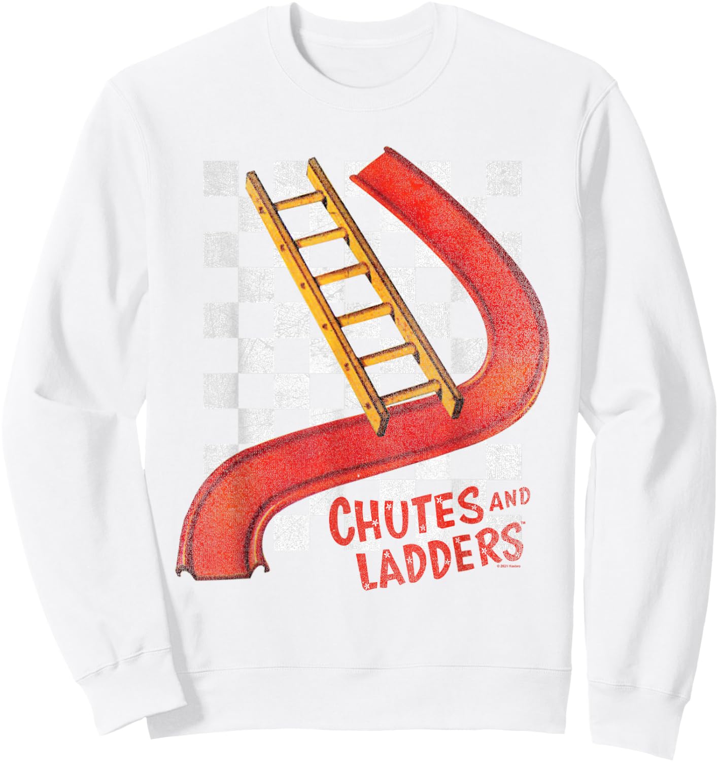 Chutes and Ladders Just a Chute and a Ladder Sweatshirt - Sweatshirt | White