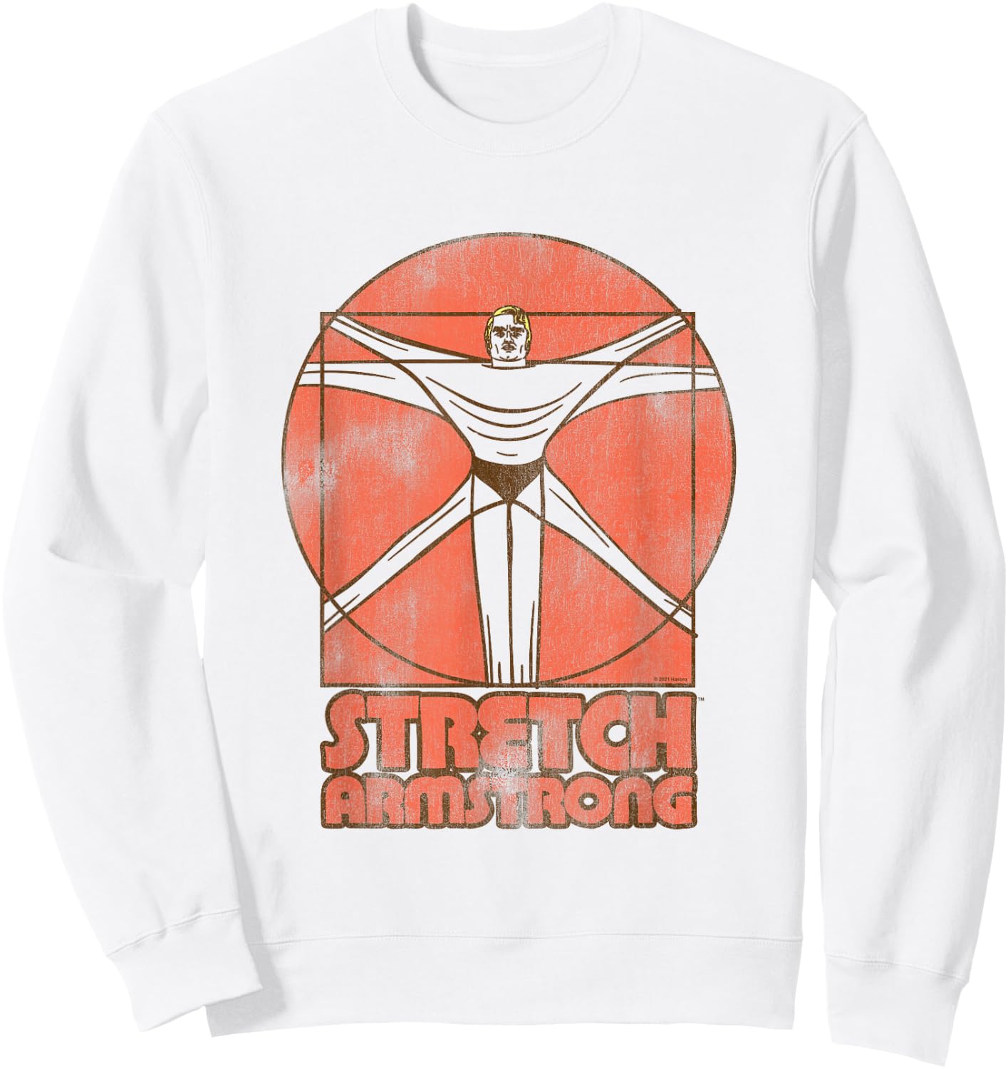 Stretch Armstrong Da Vinci's Stretch Sweatshirt - Sweatshirt | White