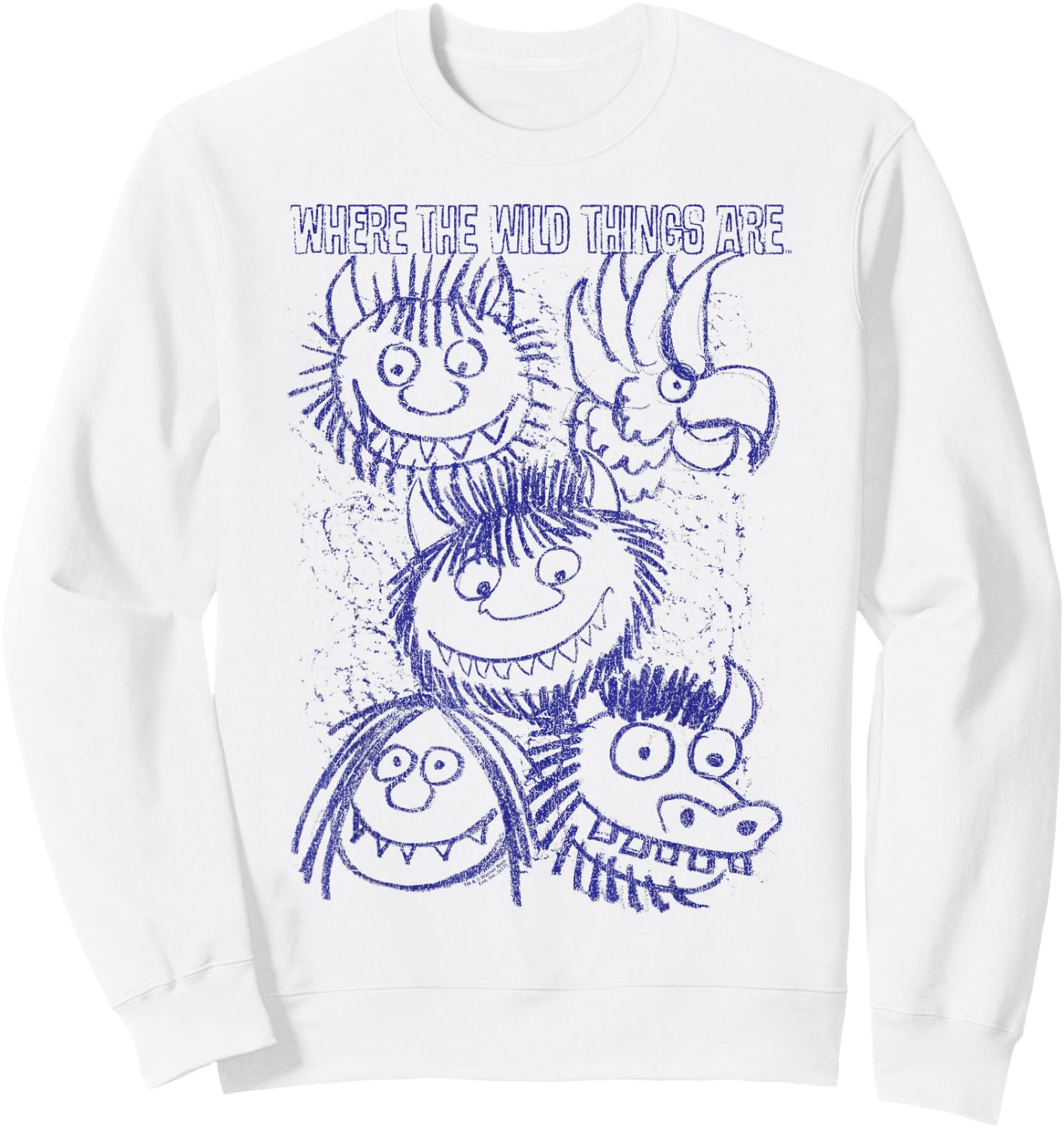 Where the Wild Things Are Wild Sketch Sweatshirt - Sweatshirt | White