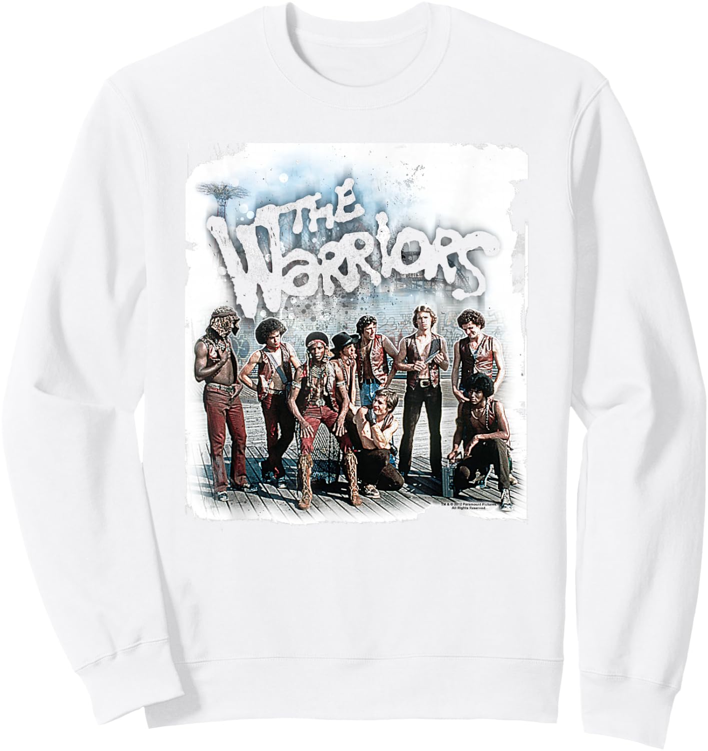 Warriors Amusement Sweatshirt - Sweatshirt | White