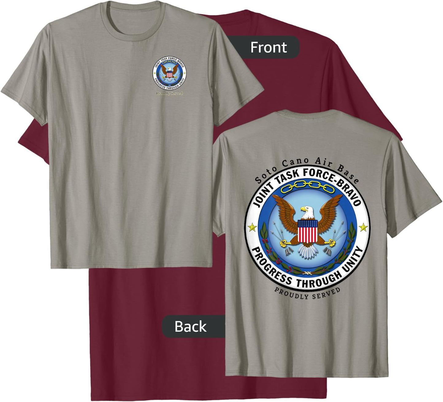 Joint Task Force Bravo T-Shirt - T-Shirt | Maroon