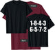 18436572 Firing Order Engine V8 Block Racing Mechanic T-Shirt - T-Shirt | Maroon