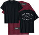 Your Nudes Are Safe With Me (on back) T-Shirt - T-Shirt | Maroon