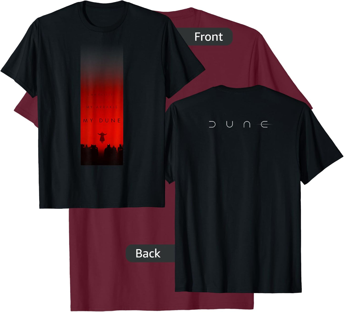 My Desert My Arrakis My Dune - Baron Harkonnen - Dune (2021) T-Shirt - T-Shirt | Maroon