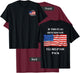 If This Flag Offends You I Will Help You Pack. T-Shirt - T-Shirt | Maroon
