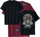 HD 88 CID Engine Motorcycle V-Twin Skull Crossed Pistons T-Shirt - T-Shirt | Maroon