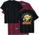 RETRO BACK PRINT Existential Dread Someday We'll All Be Dead T-Shirt - T-Shirt | Maroon