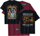 KISS - Exclusive Official End of The Road Tour, Wheatland T-Shirt - T-Shirt | Maroon