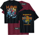 Def Leppard - Band Photo City Nashville T-Shirt - T-Shirt | Maroon