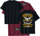 Pipefitter Gifts Funny Plumber Image On Back Of Shirt T-Shirt - T-Shirt | Maroon