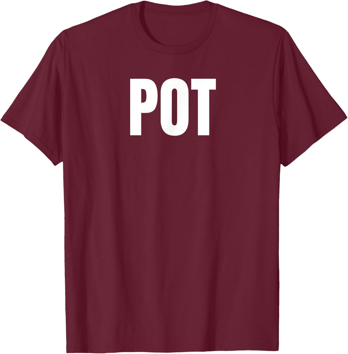 Matching Set Easy Simple Halloween Costume T-Shirt - T-Shirt | Maroon