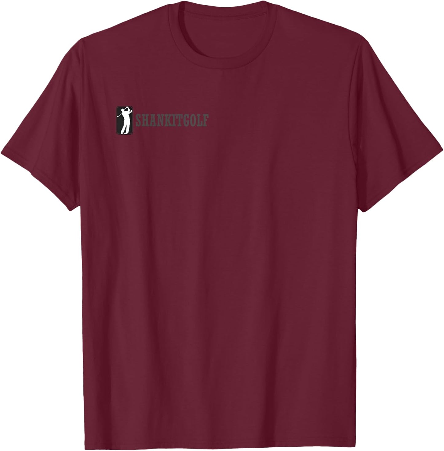 SHANKITGOLF Funny Fun Golf T-Shirt - T-Shirt | Maroon