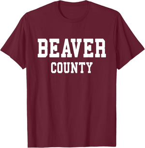 Beaver County T-Shirt - T-Shirt | Maroon