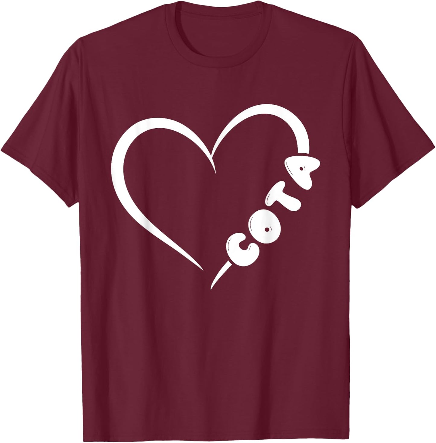 COTA Pediatric Occupational Therapy Assistant T-Shirt - T-Shirt | Maroon