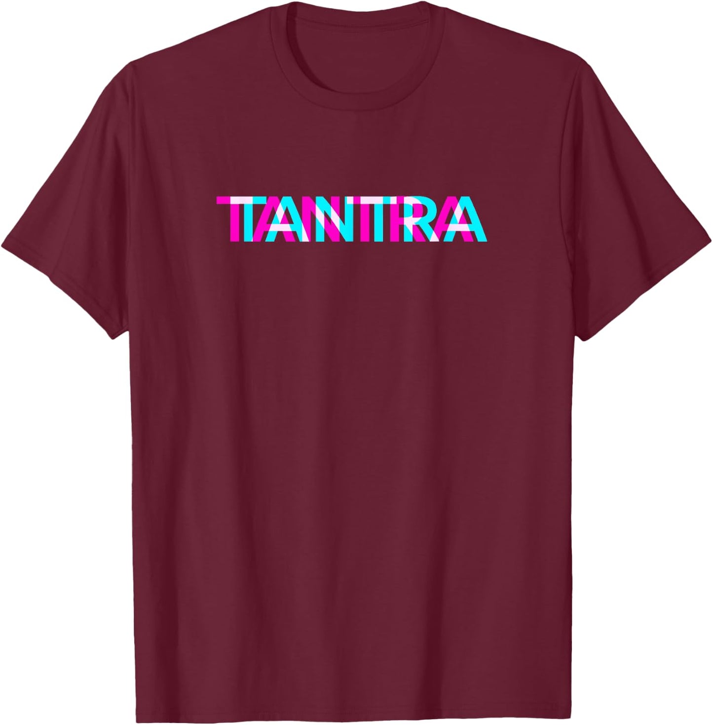 Tantra Yoga Chakra Meditation Spiritual Moon Child T-Shirt - T-Shirt | Maroon
