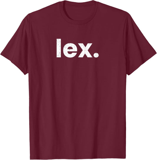 LEX Lexington Kentucky Airport Code List LEX T-Shirt - T-Shirt | Maroon
