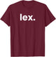 LEX Lexington Kentucky Airport Code List LEX T-Shirt - T-Shirt | Maroon