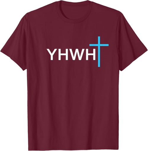 Simple Cross YHWH Yahweh Christian Jesus Name