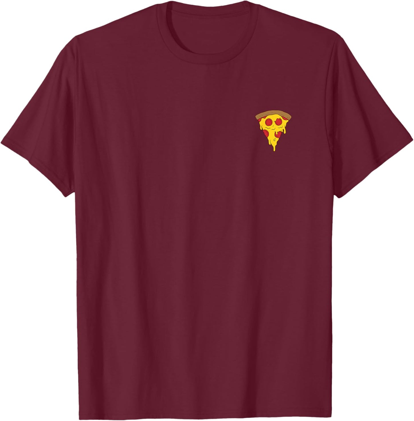 Pepperoni Pizza Pocket Fast Food Lover Baker T-Shirt - T-Shirt | Maroon