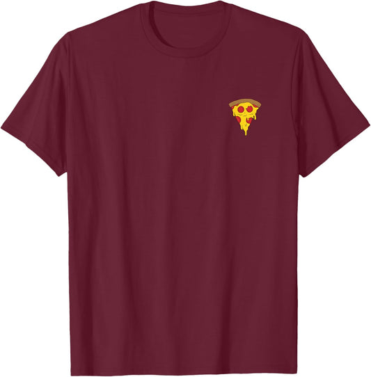 Pepperoni Pizza Pocket Fast Food Lover Baker T-Shirt - T-Shirt | Maroon