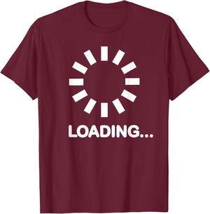 Loading bar T-Shirt - T-Shirt | Maroon
