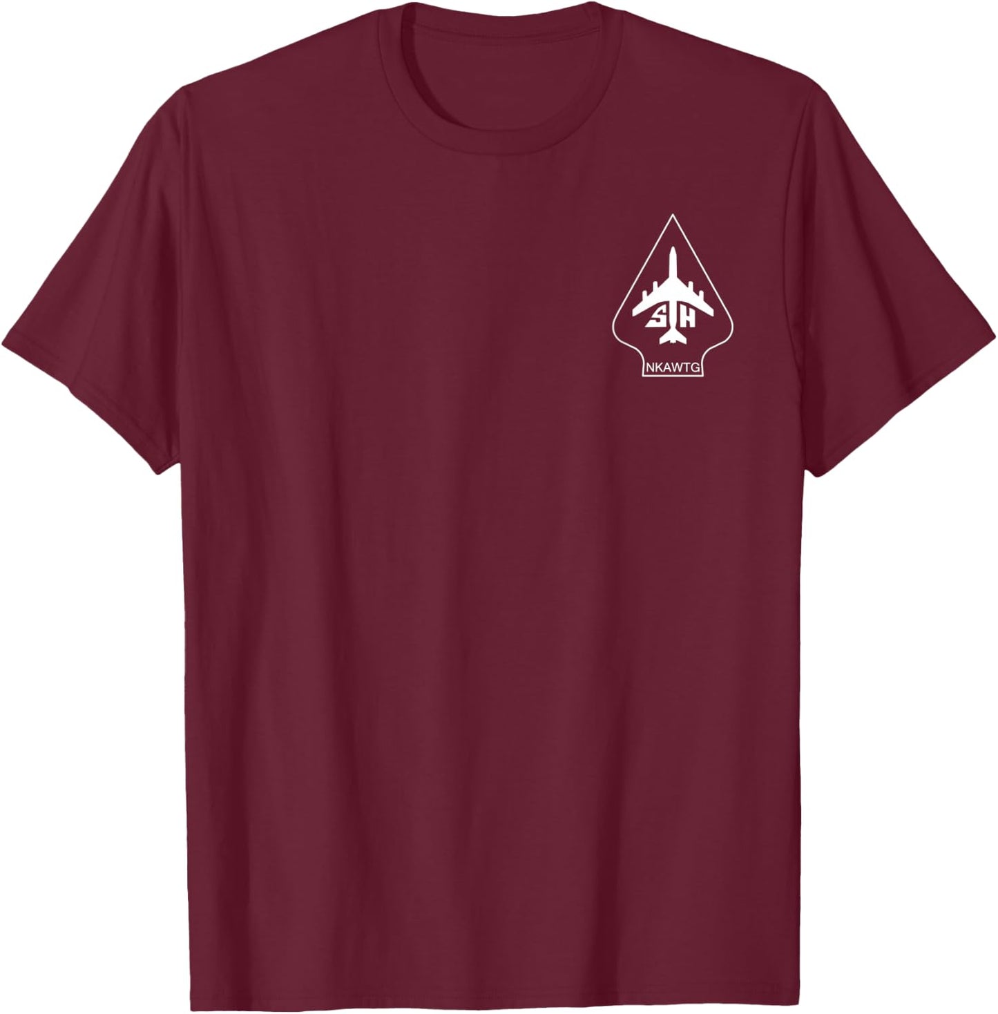 Okies SH Arrowhead Tinker AFB T-Shirt - T-Shirt | Maroon