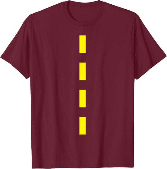 Road Lazy Halloween Costume T-Shirt - T-Shirt | Maroon