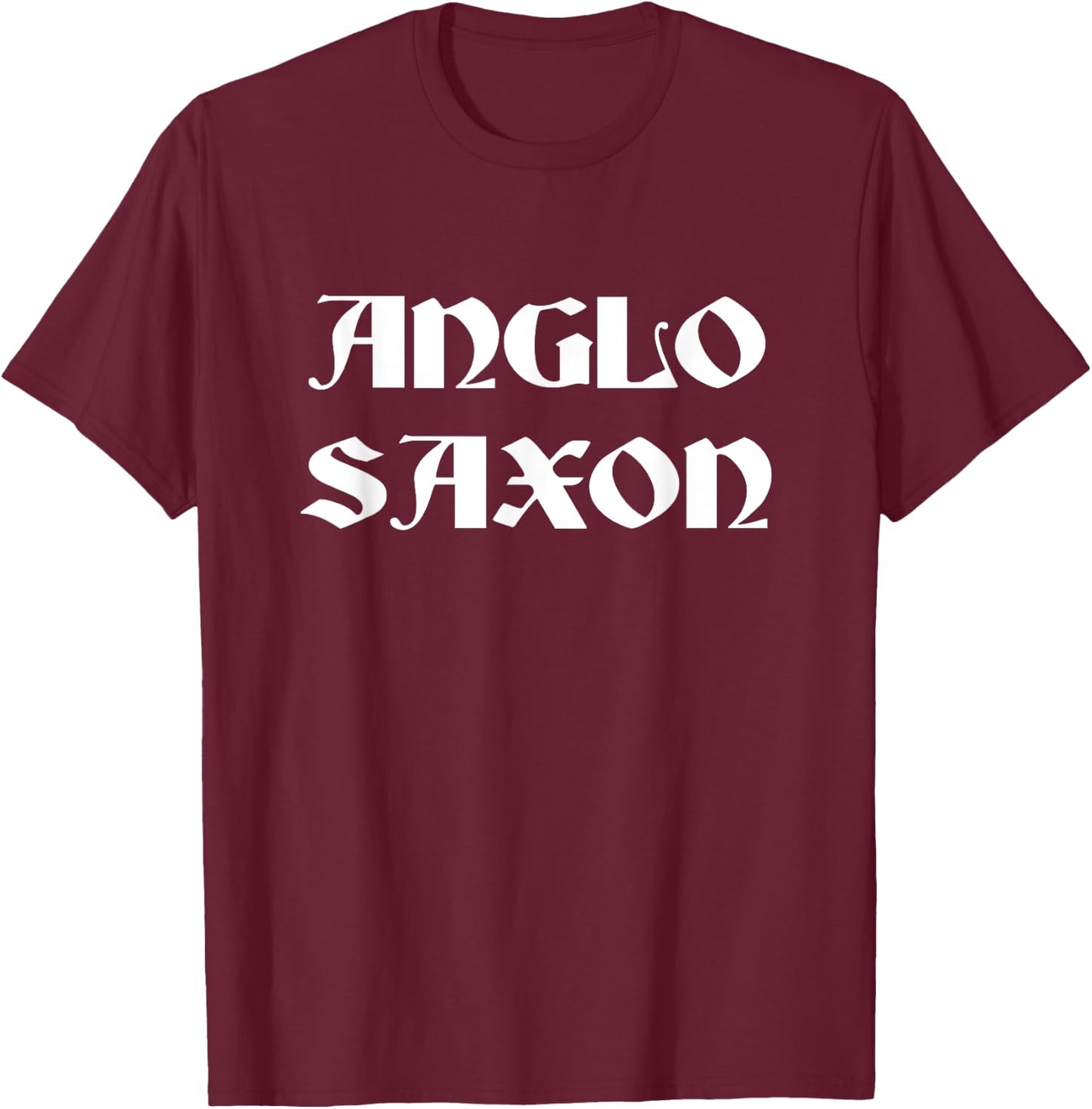 Anglo Saxon T-Shirt - T-Shirt | Maroon