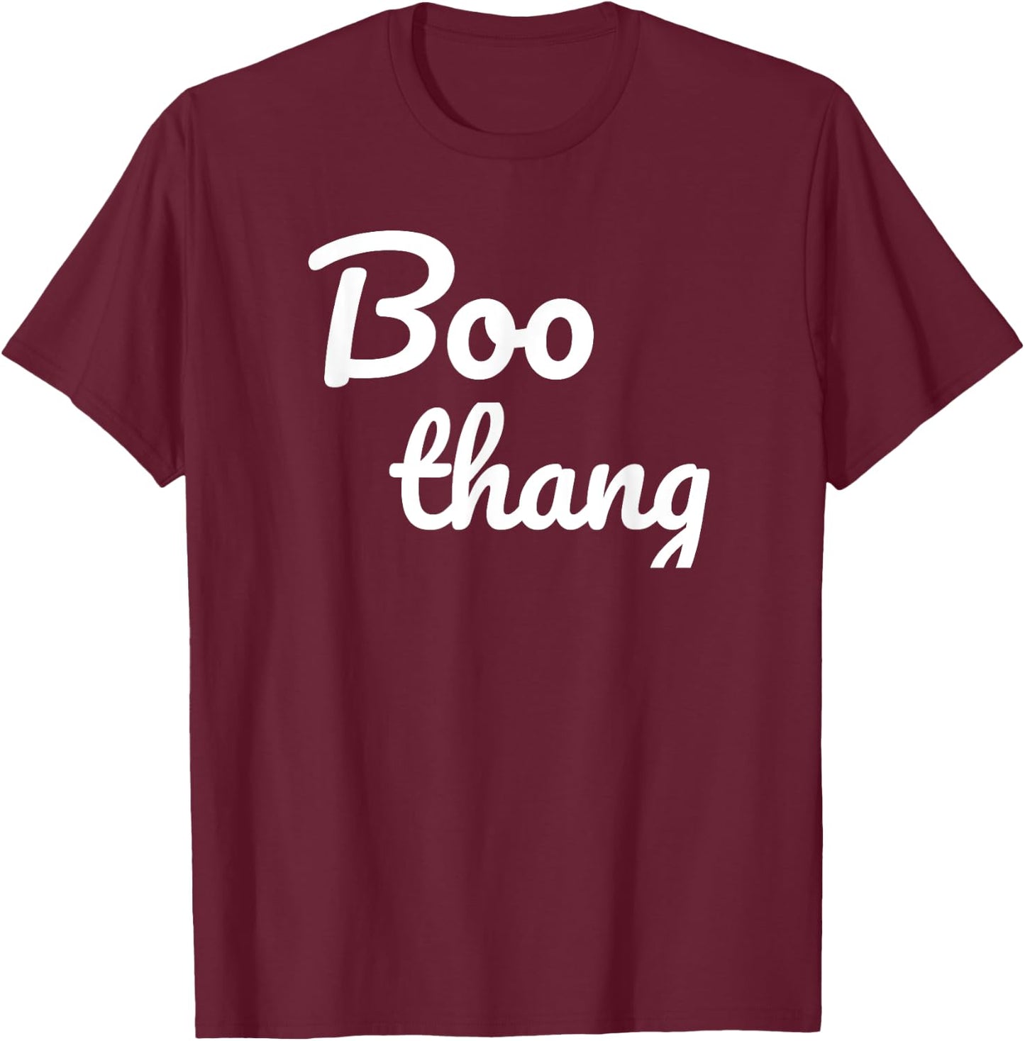 Boo Thang Funny Halloween Costume T-Shirt - T-Shirt | Maroon