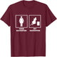Your Daughter My Daughter Barrel Racer Rodeo Barrel Racing T-Shirt - T-Shirt | Maroon