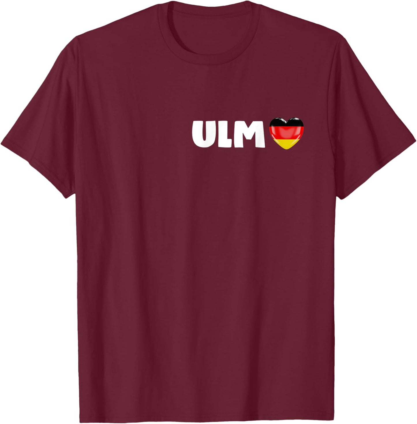 Ulm City Gift Ulm Souvenir Deutschland T-Shirt - T-Shirt | Maroon
