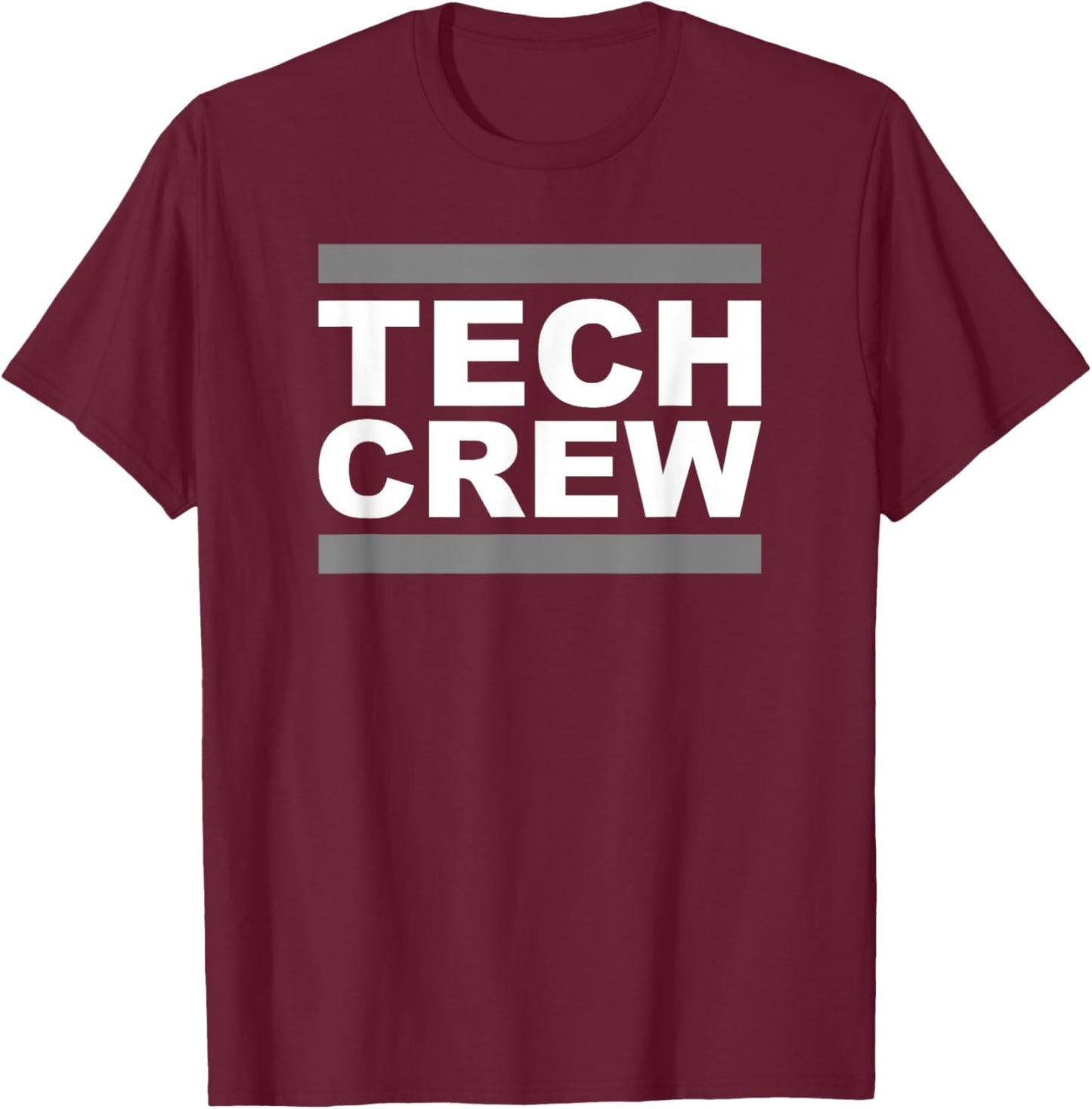 Tech Crew T-Shirt - T-Shirt | Maroon