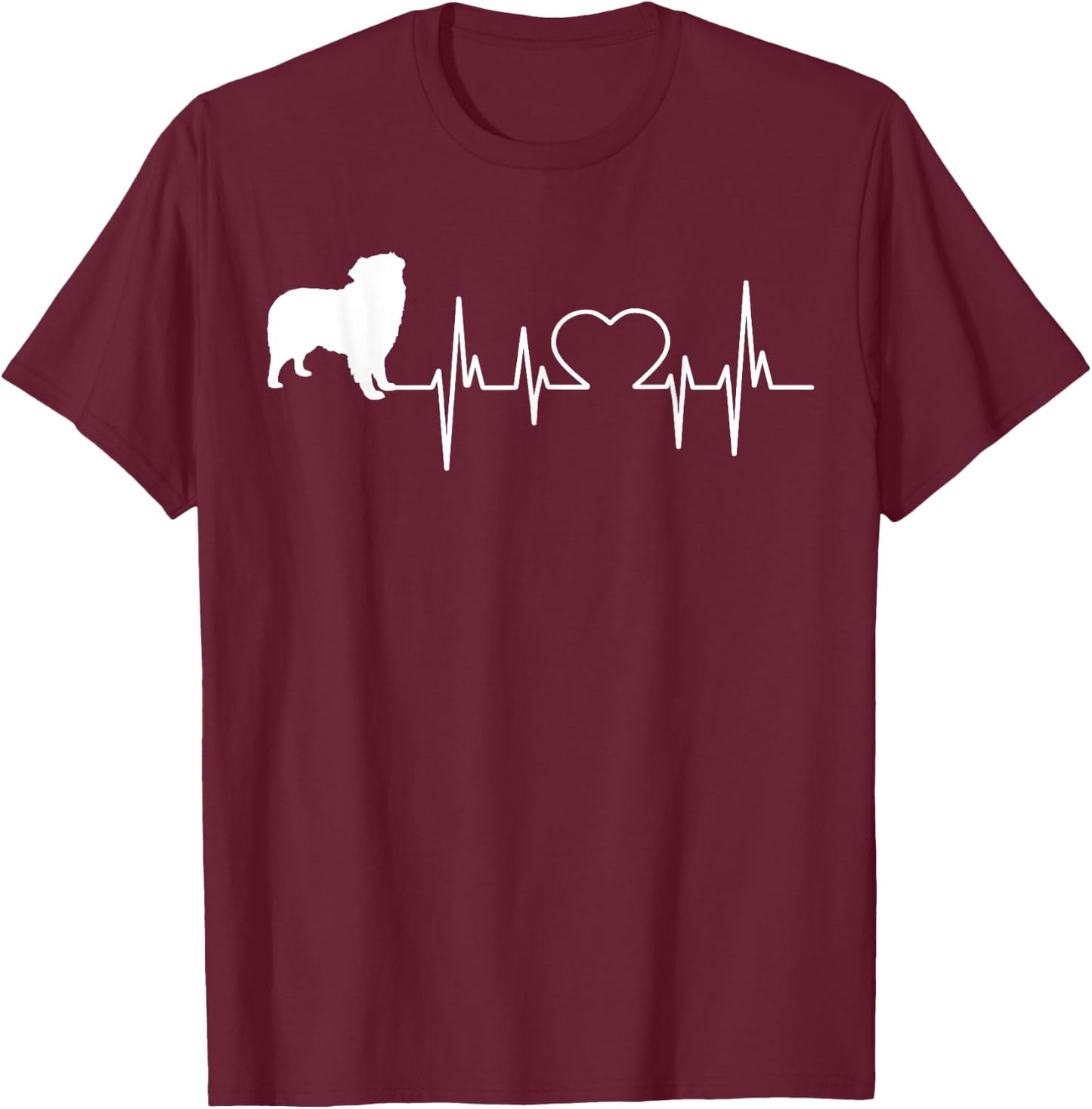 Australian Shepherd Aussie Dog Women Kids T-Shirt - T-Shirt | Maroon