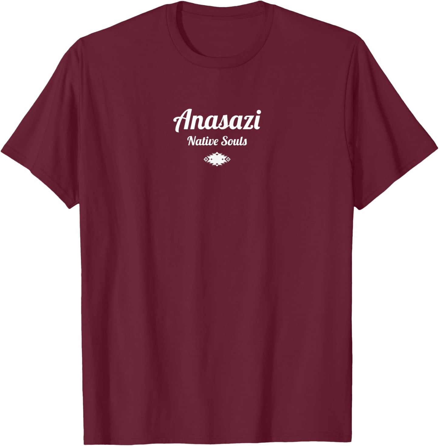 Native American | Anasazi ORIGINAL SOULS Tribe T-Shirt - T-Shirt | Maroon