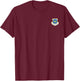 Air Mobility Command Veteran Soldier Vintage Small Logo T-Shirt - T-Shirt | Maroon