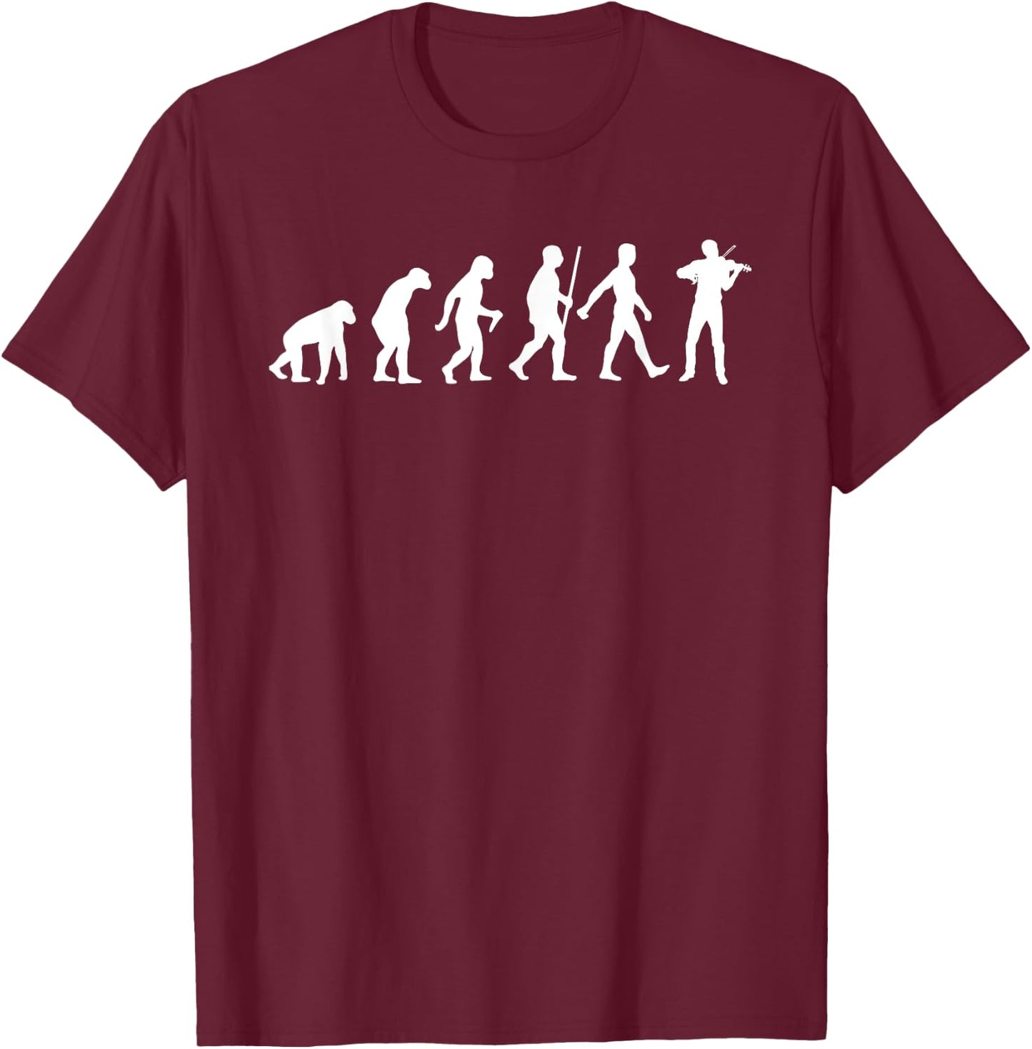 Funny Violin Women Orchestra Violin Player Lovers T-Shirt - T-Shirt | Maroon