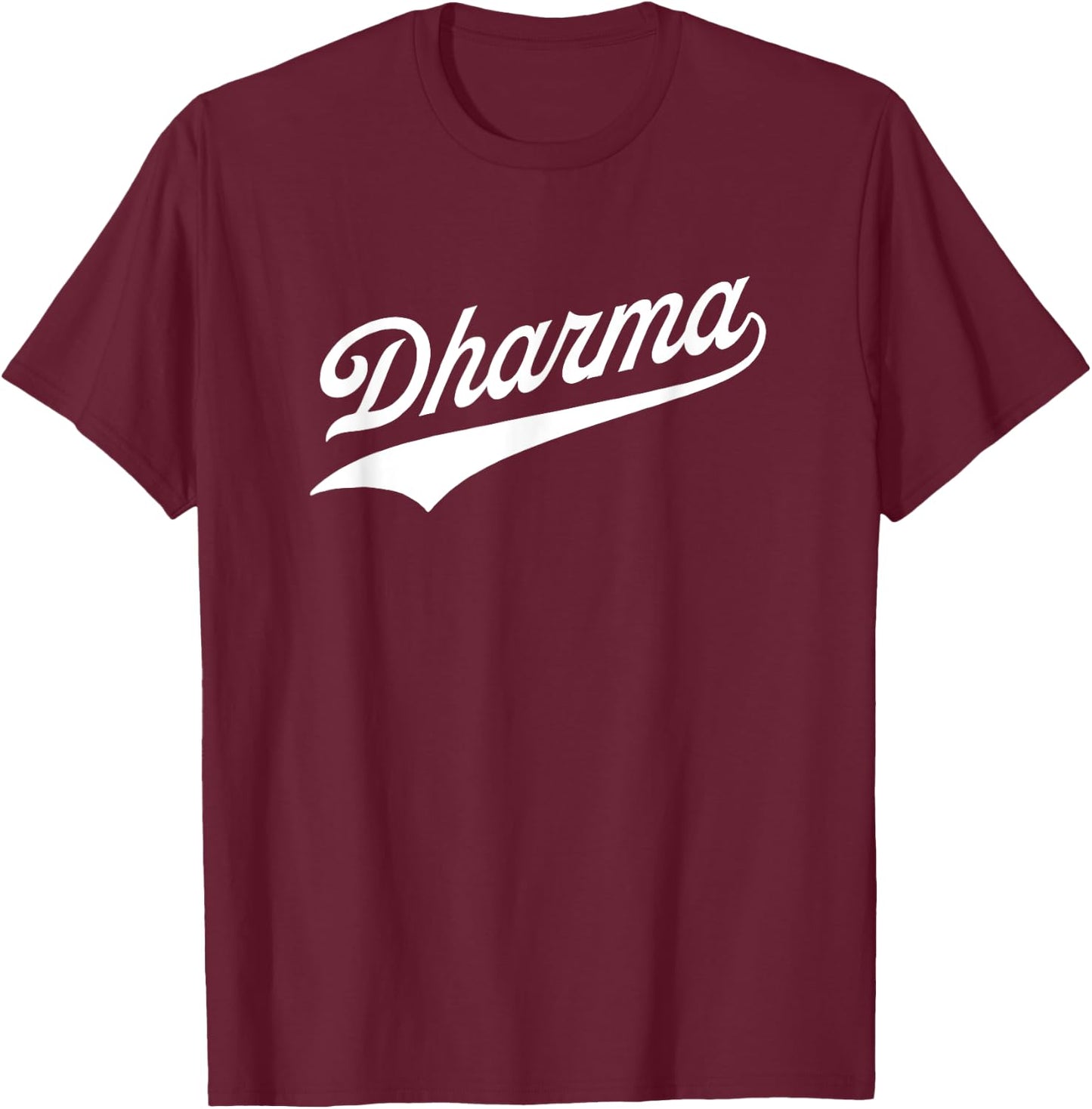 Dharma Buddhism Buddhist T-Shirt - T-Shirt | Maroon