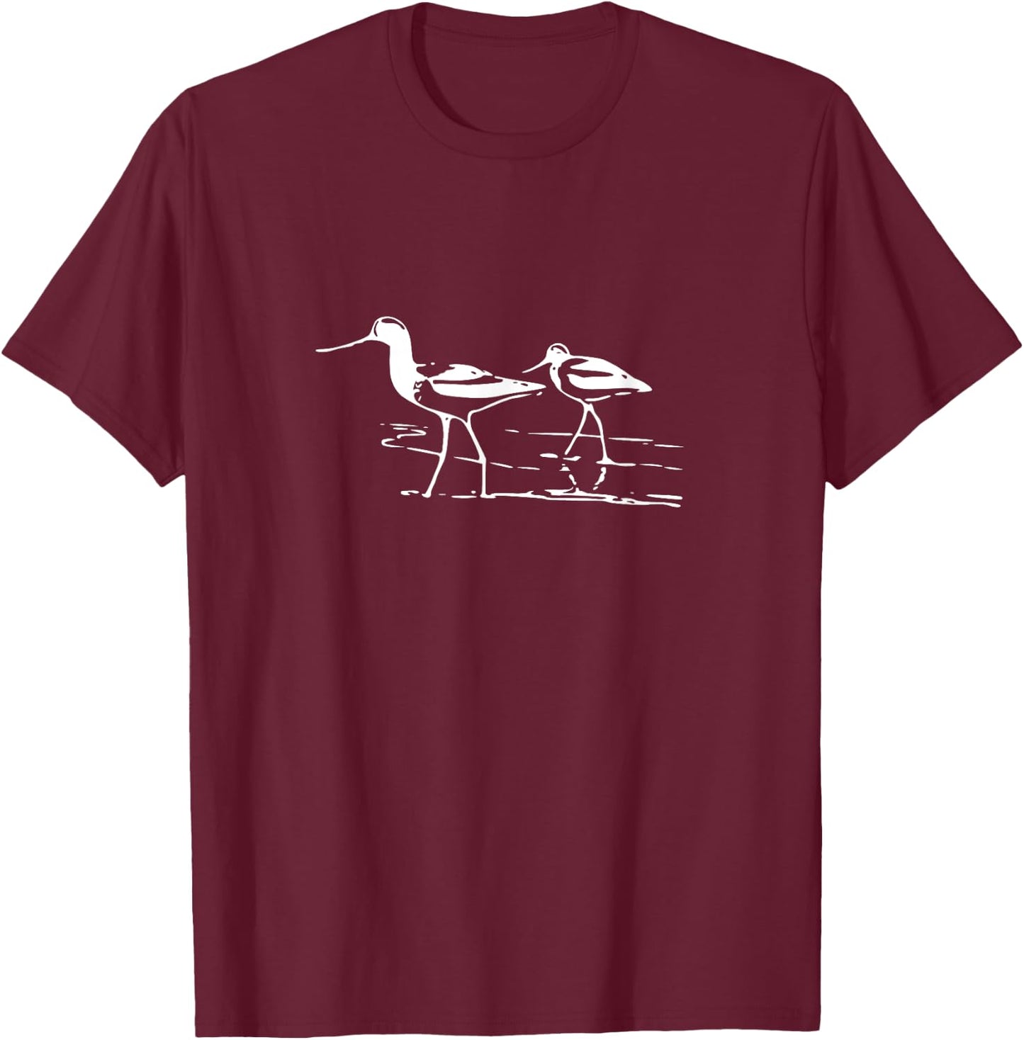 Sandpiper T-Shirt - T-Shirt | Maroon
