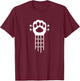 Cute Paw Ukulele Dog Cat Pet Owner & Music Lover Men Women Kids T-Shirt - T-Shirt | Maroon