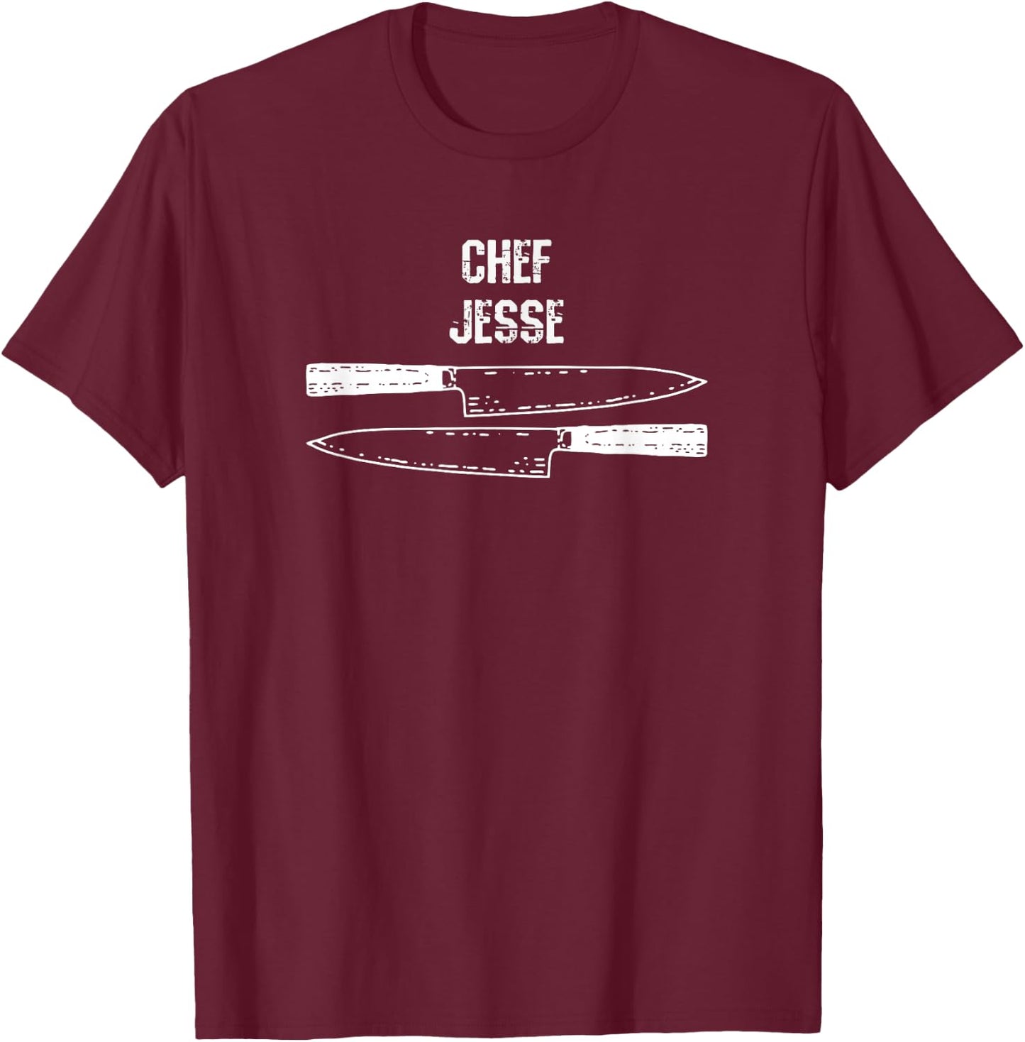 Chef Jesse T-Shirt - T-Shirt | Maroon