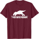 T-Rex Hates Pushups Dinosaur Paleontology Gym Workout T-Shirt - T-Shirt | Maroon