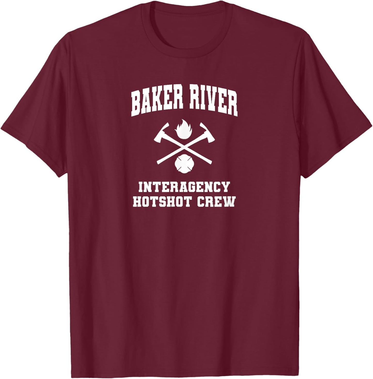 Baker River Ihc T-Shirt - T-Shirt | Maroon