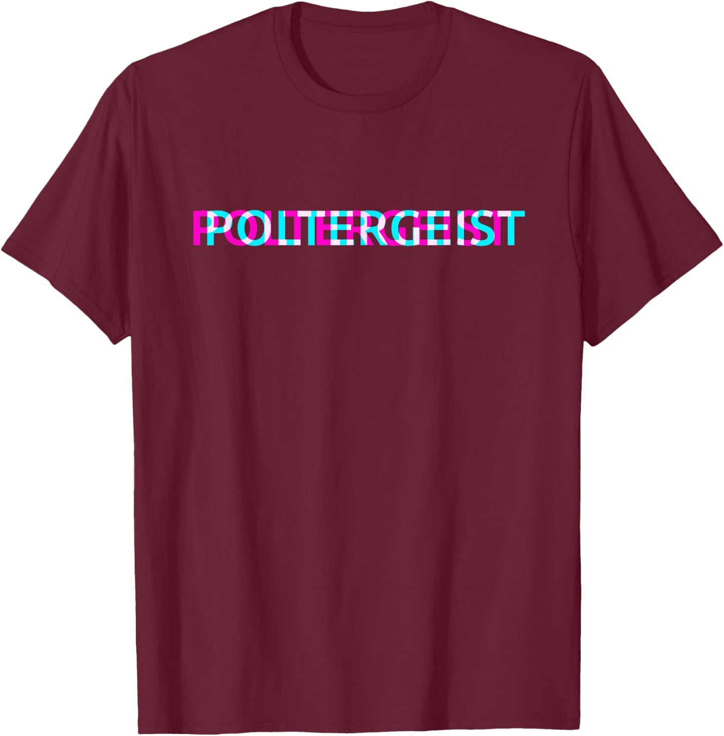 Poltergeist Edgy Aesthetic Grunge Emo Pastel Goth Halloween T-Shirt - T-Shirt | Maroon