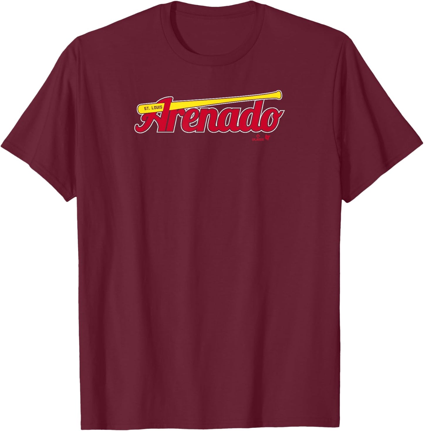 Officially Licensed Nolan Arenado - St. Louis Arenado T-Shirt - T-Shirt | Maroon