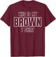 This Is My Brown T-Shirt - T-Shirt | Maroon