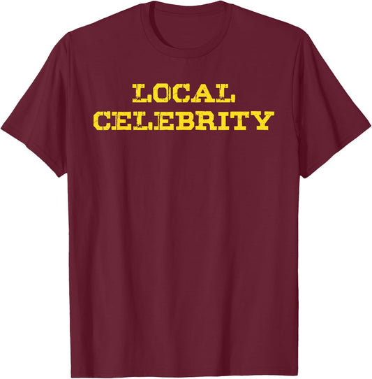 Twisted Design Men's Black Modern Letter Print T-Shirt - T-Shirt | Maroon