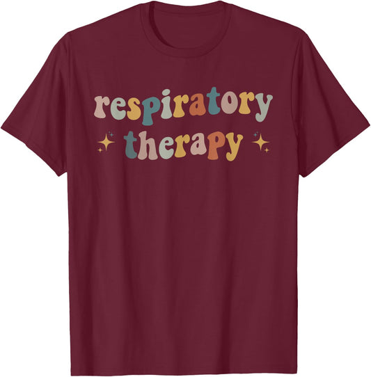Respiratory Therapy RT therapist funny RT Care Week T-Shirt - T-Shirt | Maroon