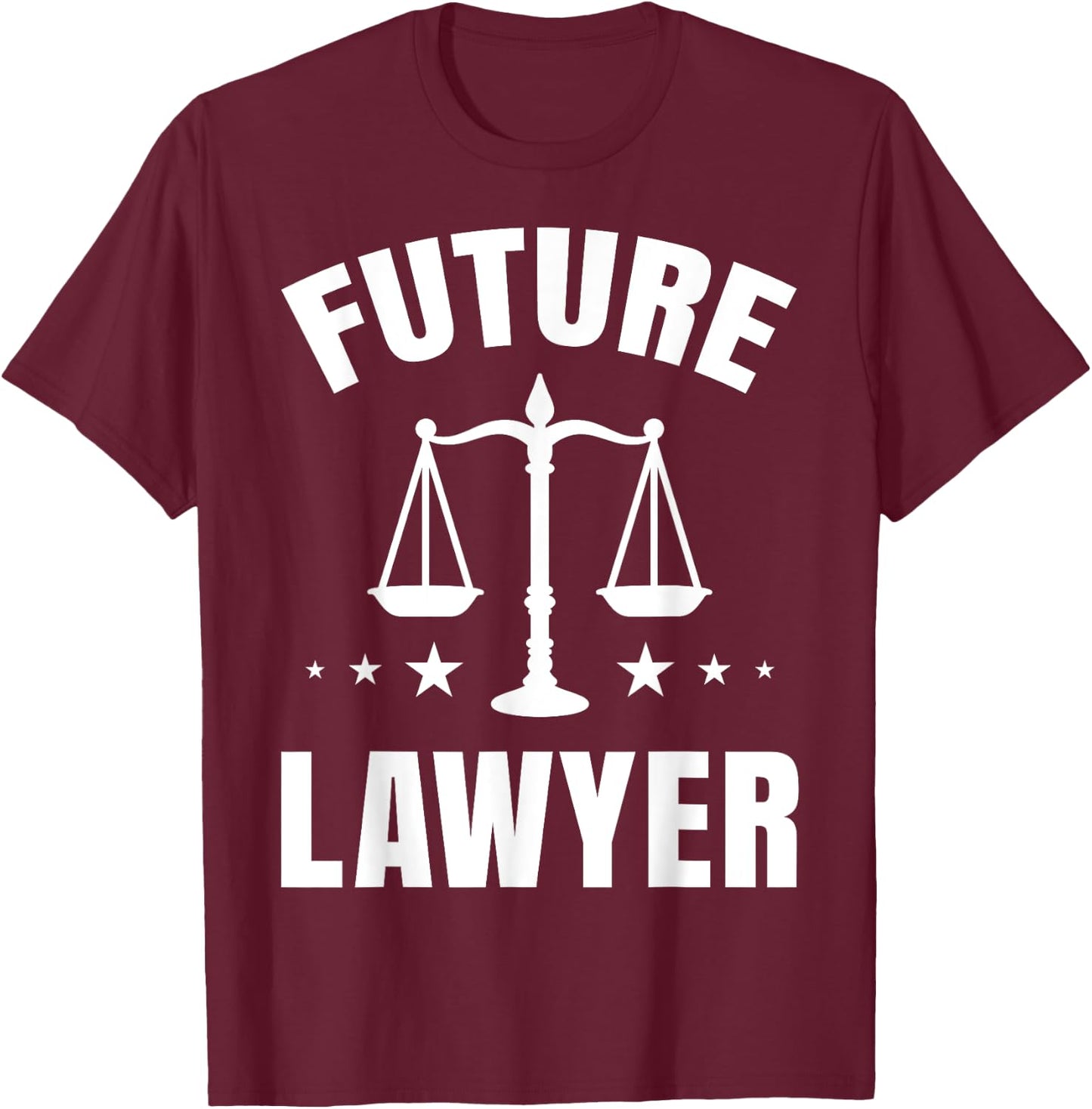 Future Lawyer Graduating Law Students Bar Test Gift T-Shirt - T-Shirt | Maroon
