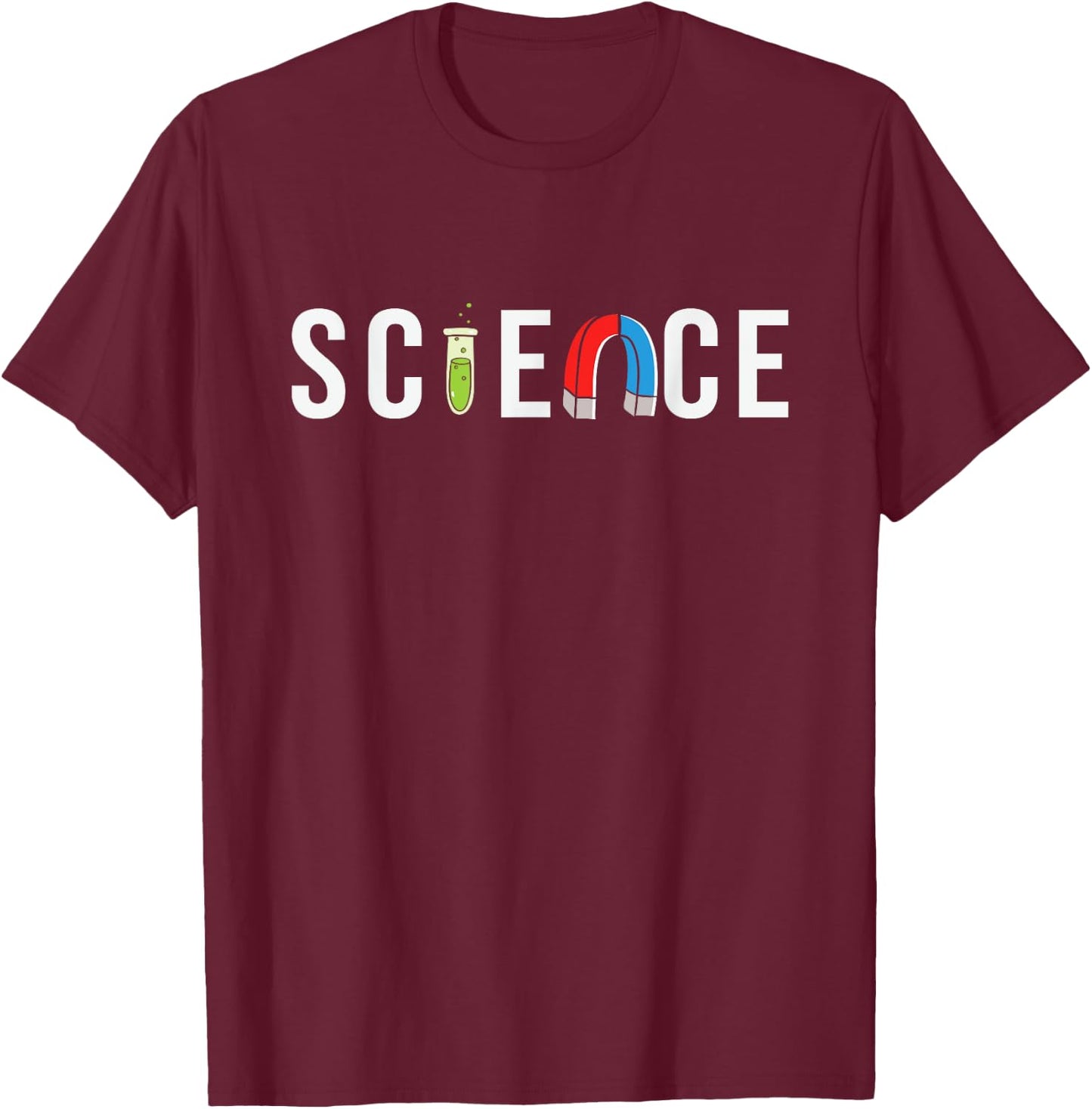 Teacher "Science" Chemistry Back To School Science Teacher T-Shirt - T-Shirt | Maroon