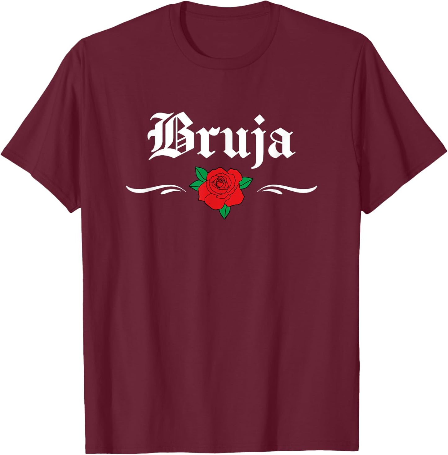Bruja Witch Clothing T-Shirt - T-Shirt | Maroon